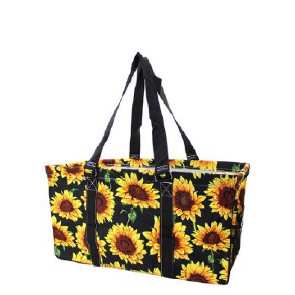Large Sunflower Utility Tote (Restocked) - Picture 4 of 4